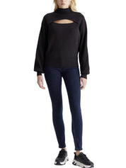 Maglie a collo alto Nero Calvin Klein Jeans