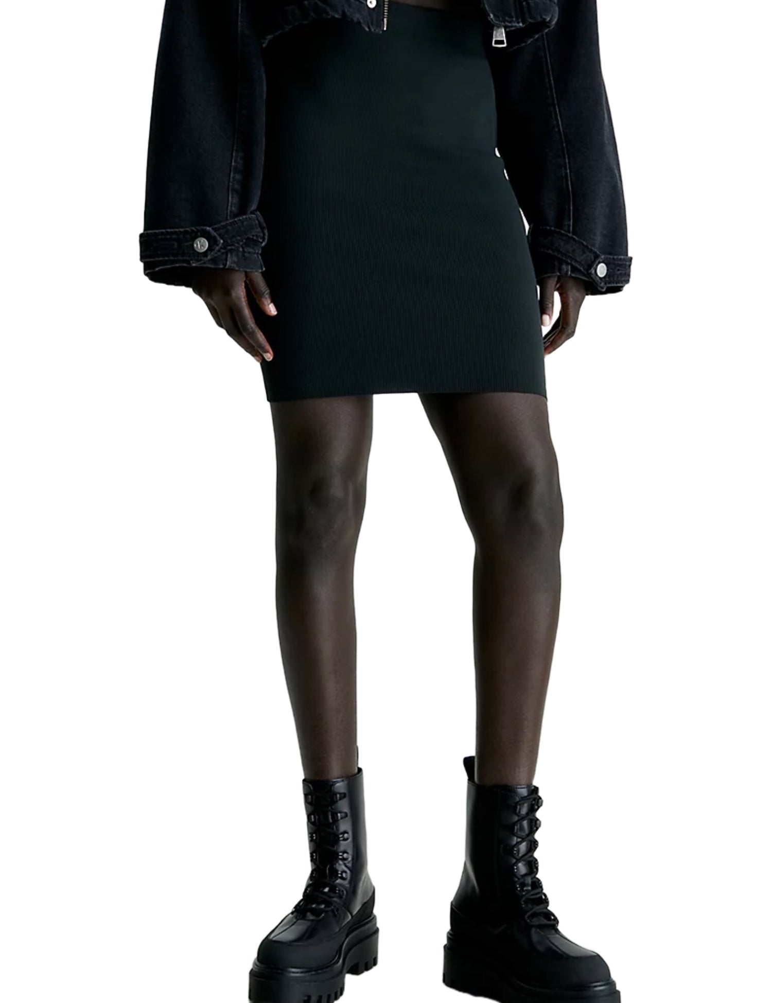 Gonne Nero Calvin Klein Jeans