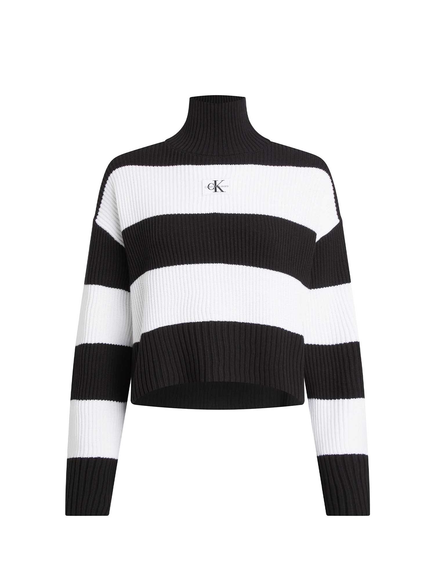 Maglie a collo alto Bianco Calvin Klein Jeans