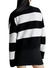 Maglie a collo alto Bianco Calvin Klein Jeans