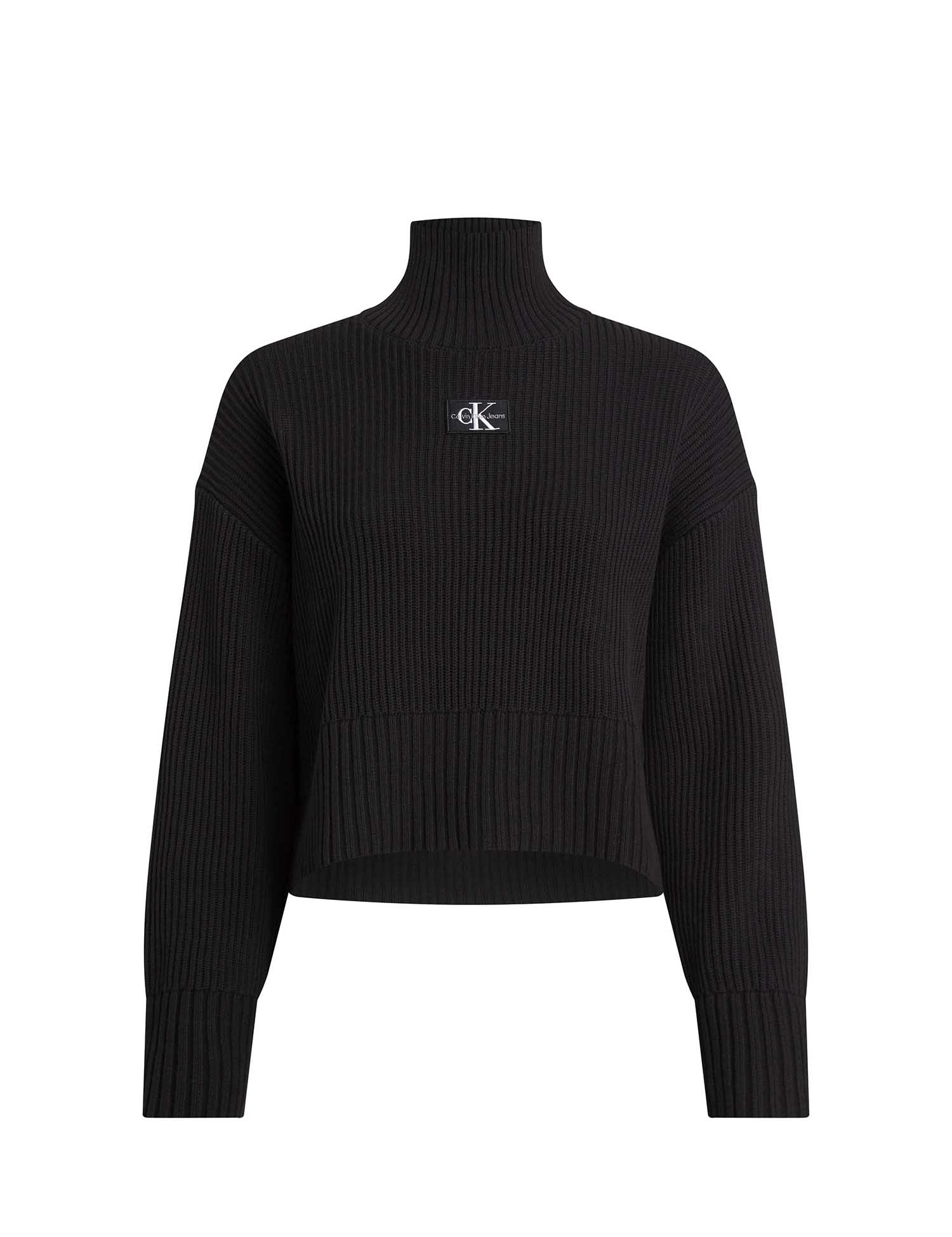 Maglie a collo alto Nero Calvin Klein Jeans