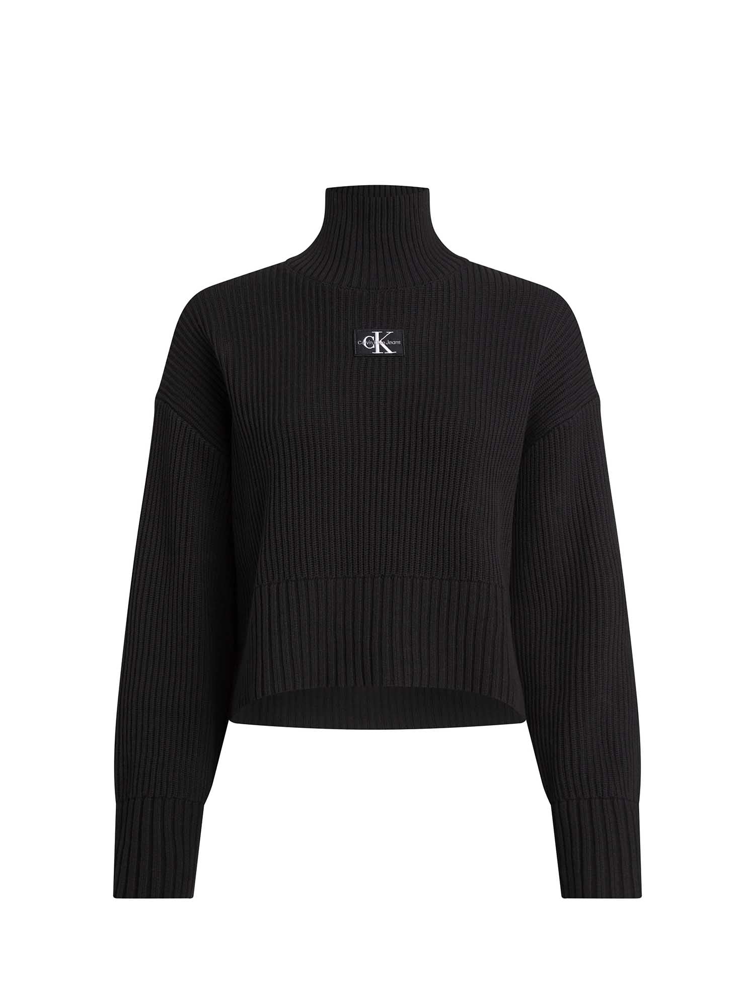 Maglie a collo alto Nero Calvin Klein Jeans