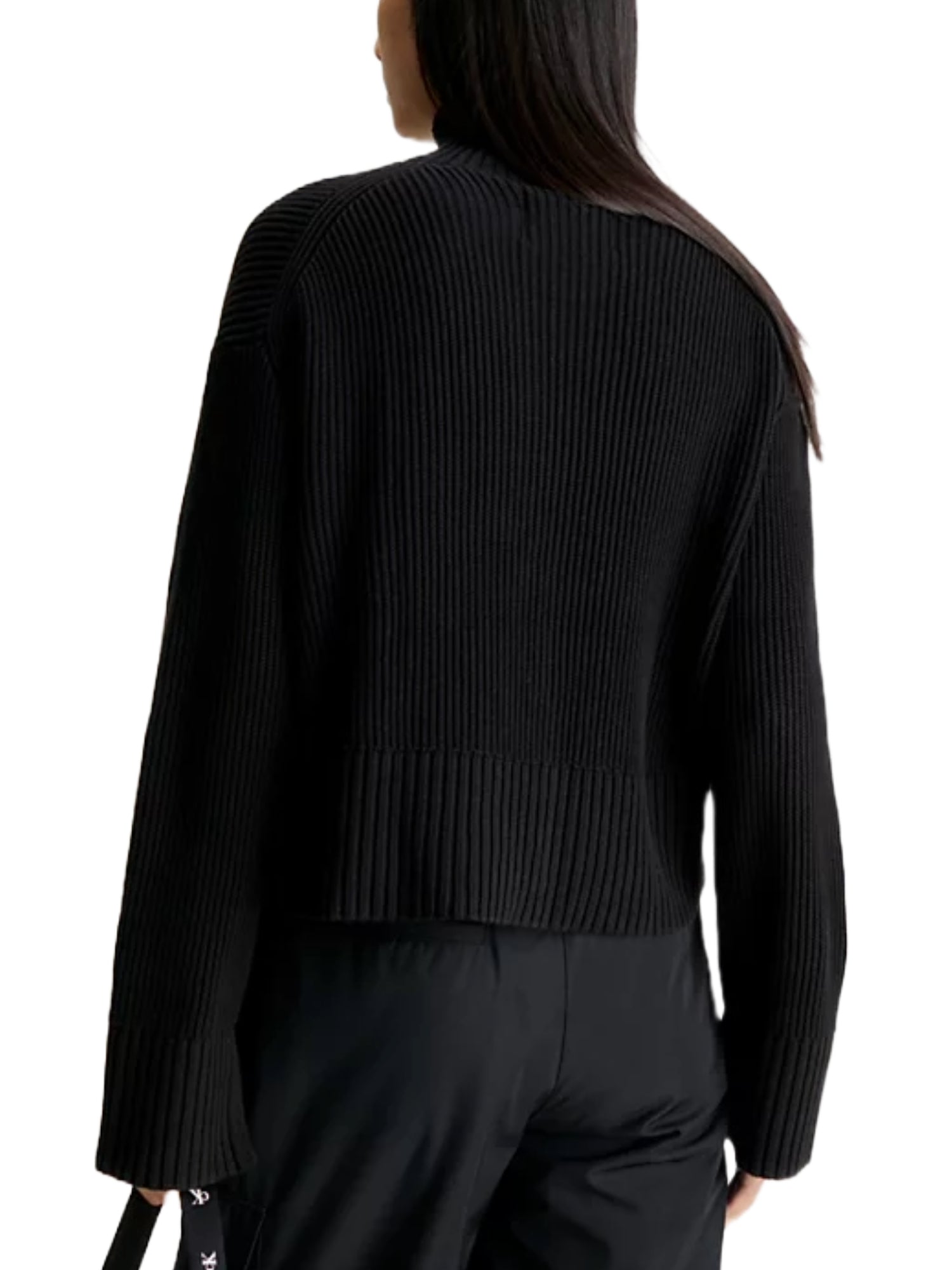 Maglie a collo alto Nero Calvin Klein Jeans