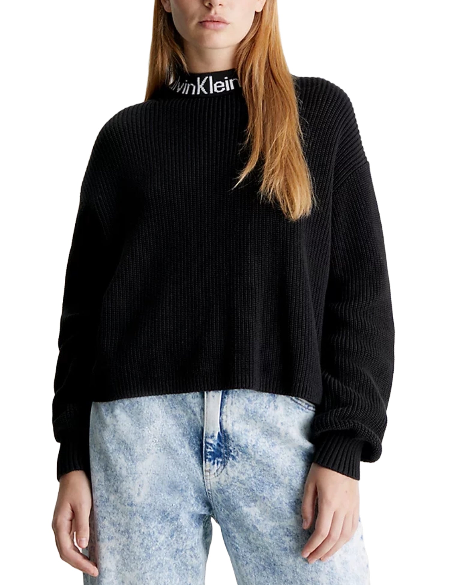 Maglioni Nero Calvin Klein Jeans