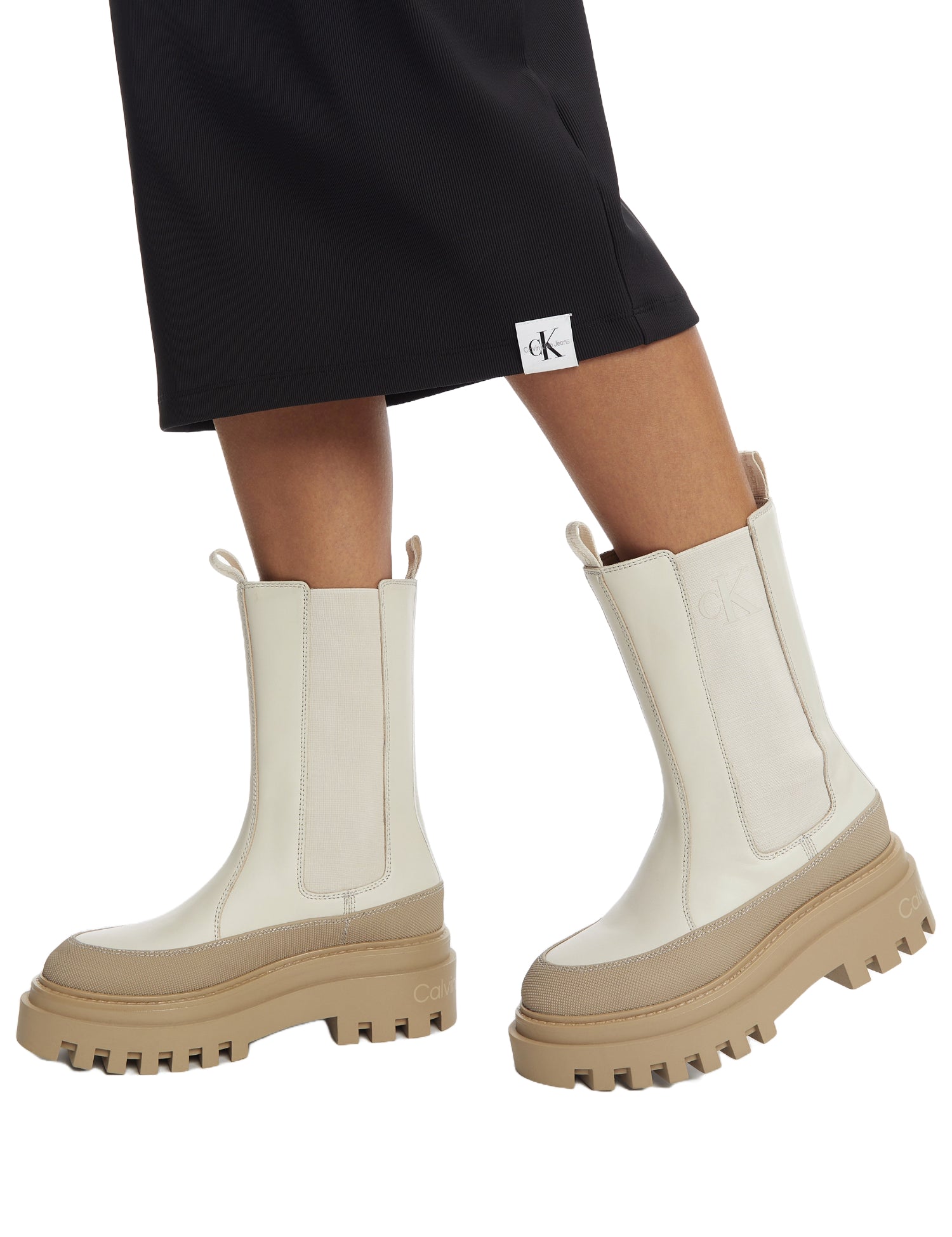 Stivaletti Beige Calvin Klein Jeans