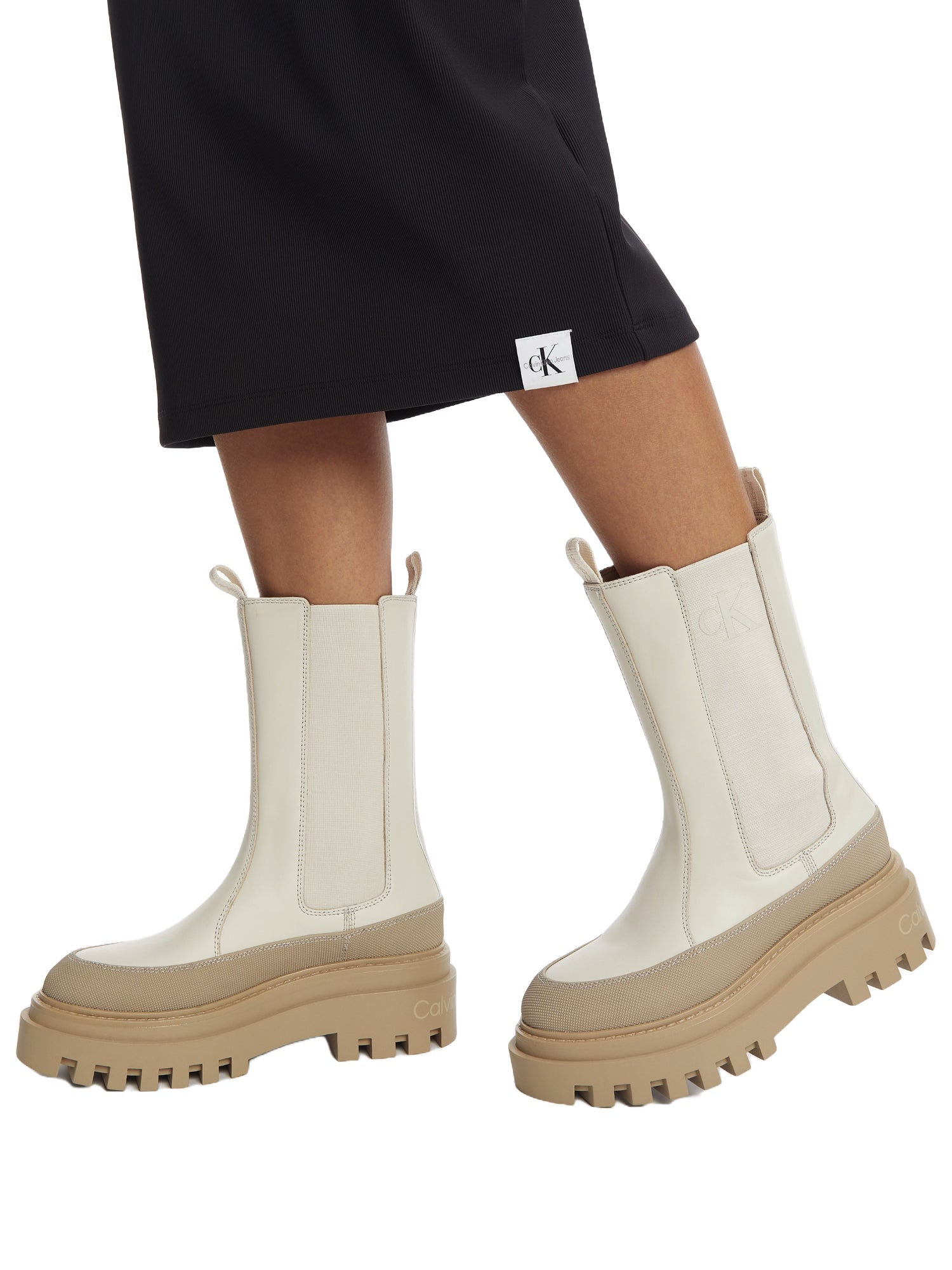 Stivaletti Beige Calvin Klein Jeans