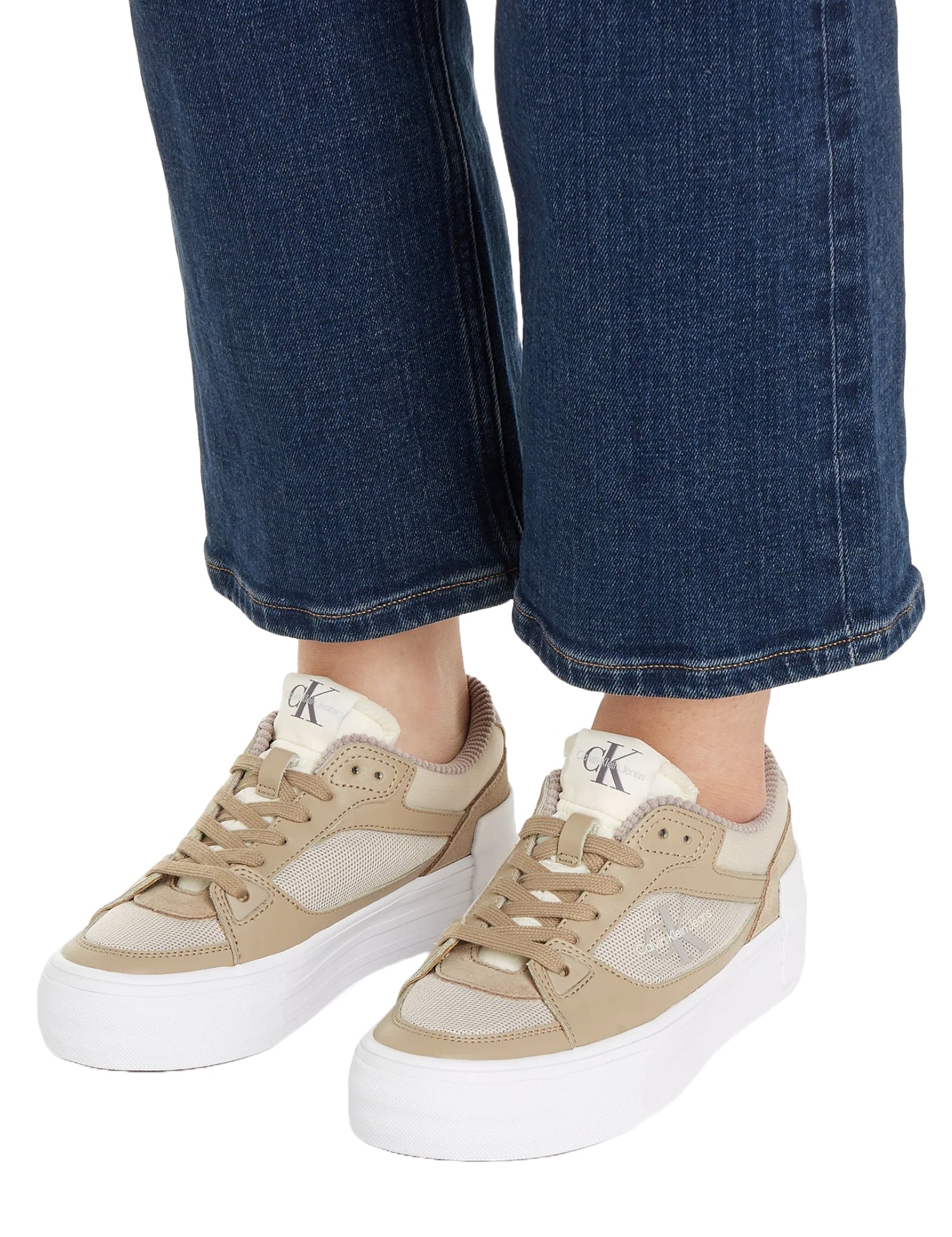 Sneakers Beige Calvin Klein Jeans