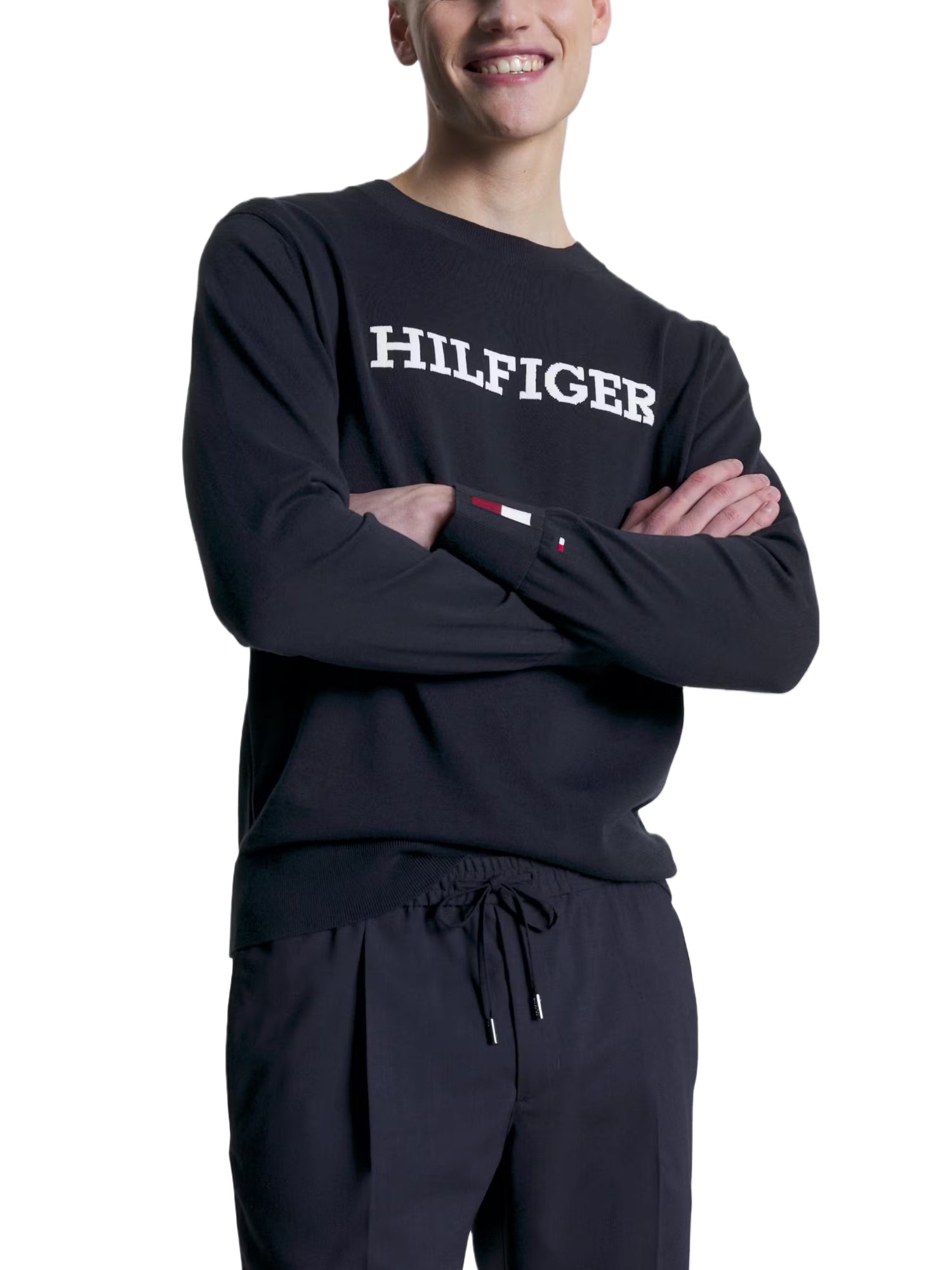 Maglioncini Blu Tommy Hilfiger