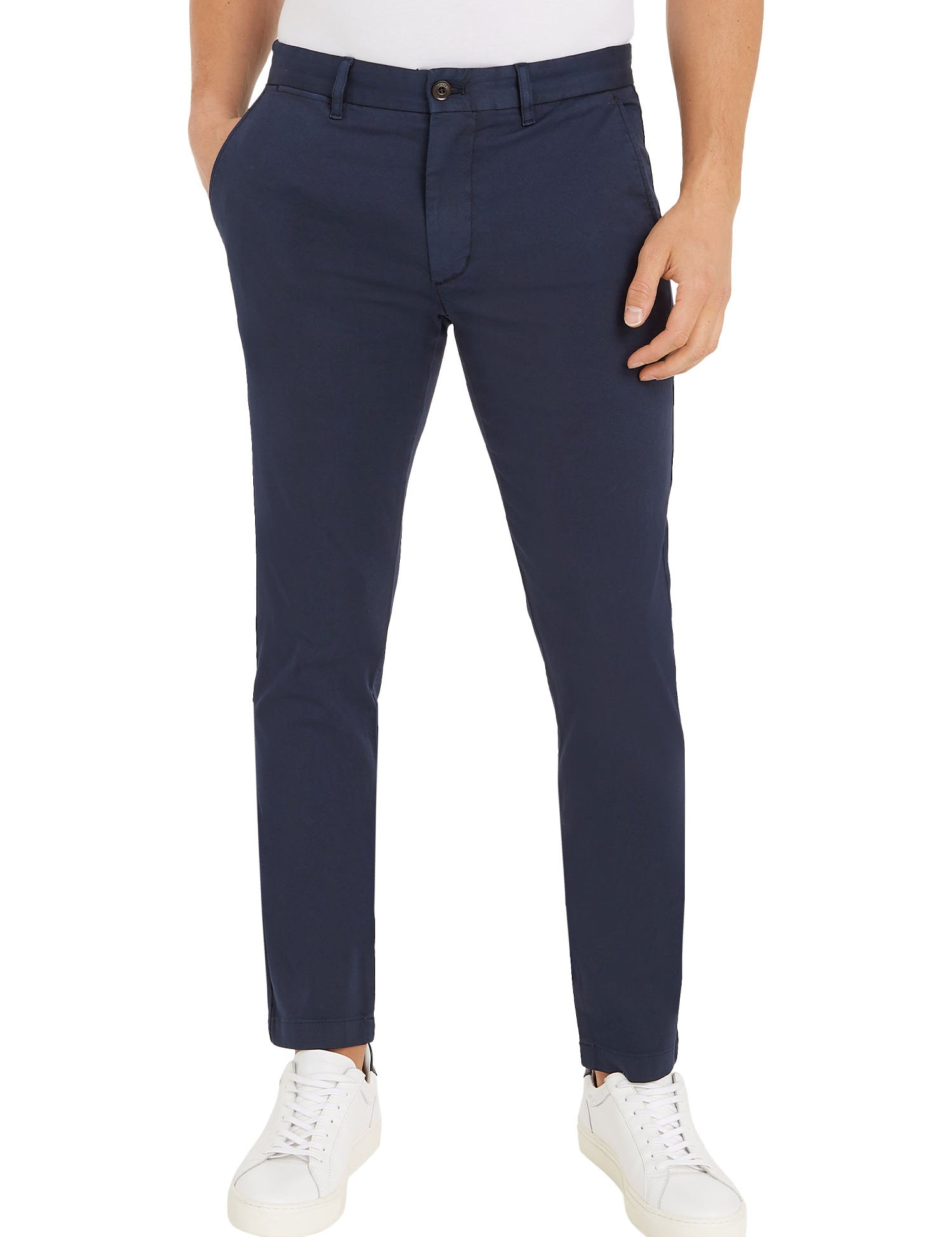 Pantaloni Blu Tommy Hilfiger