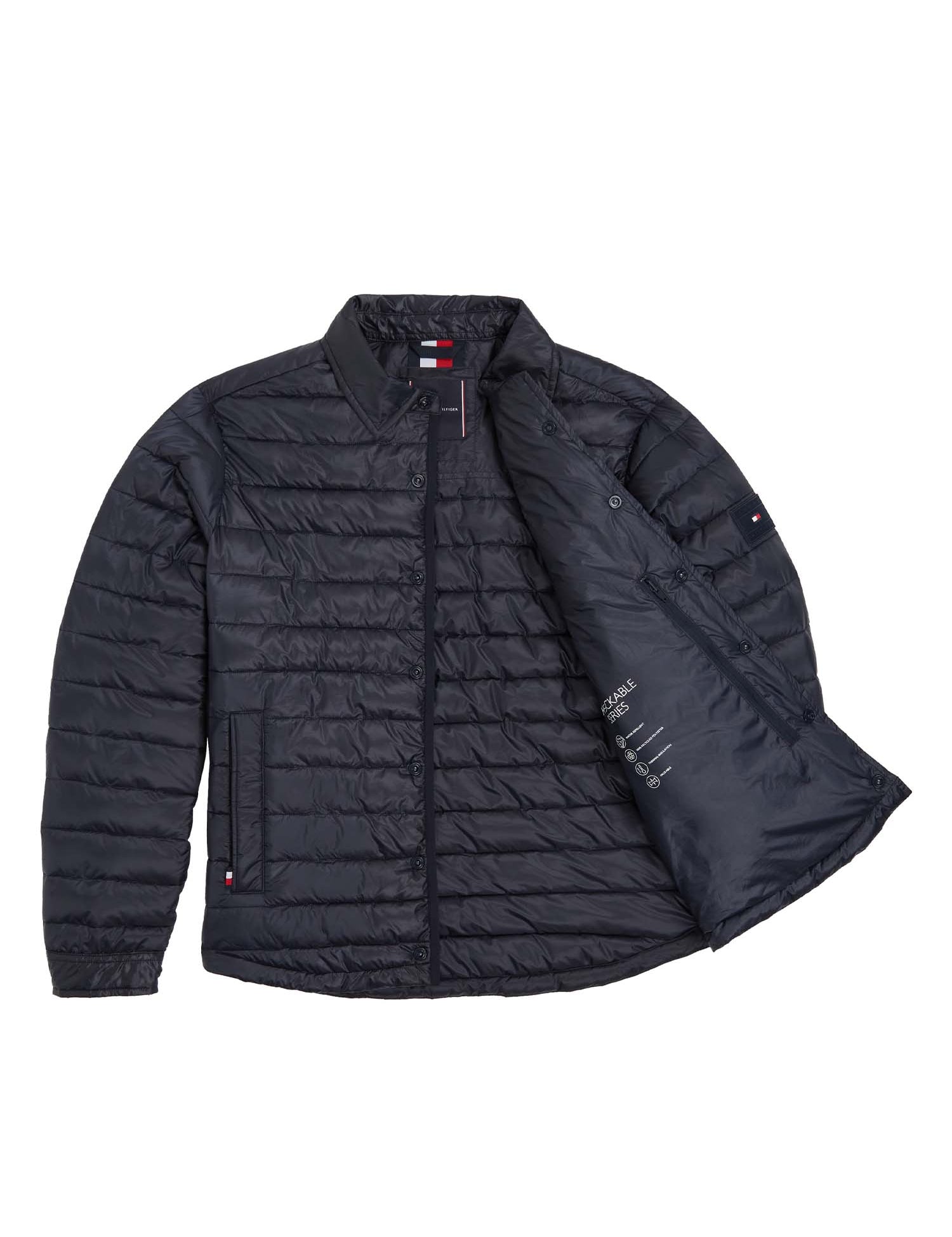 Piumini Blu Tommy Hilfiger