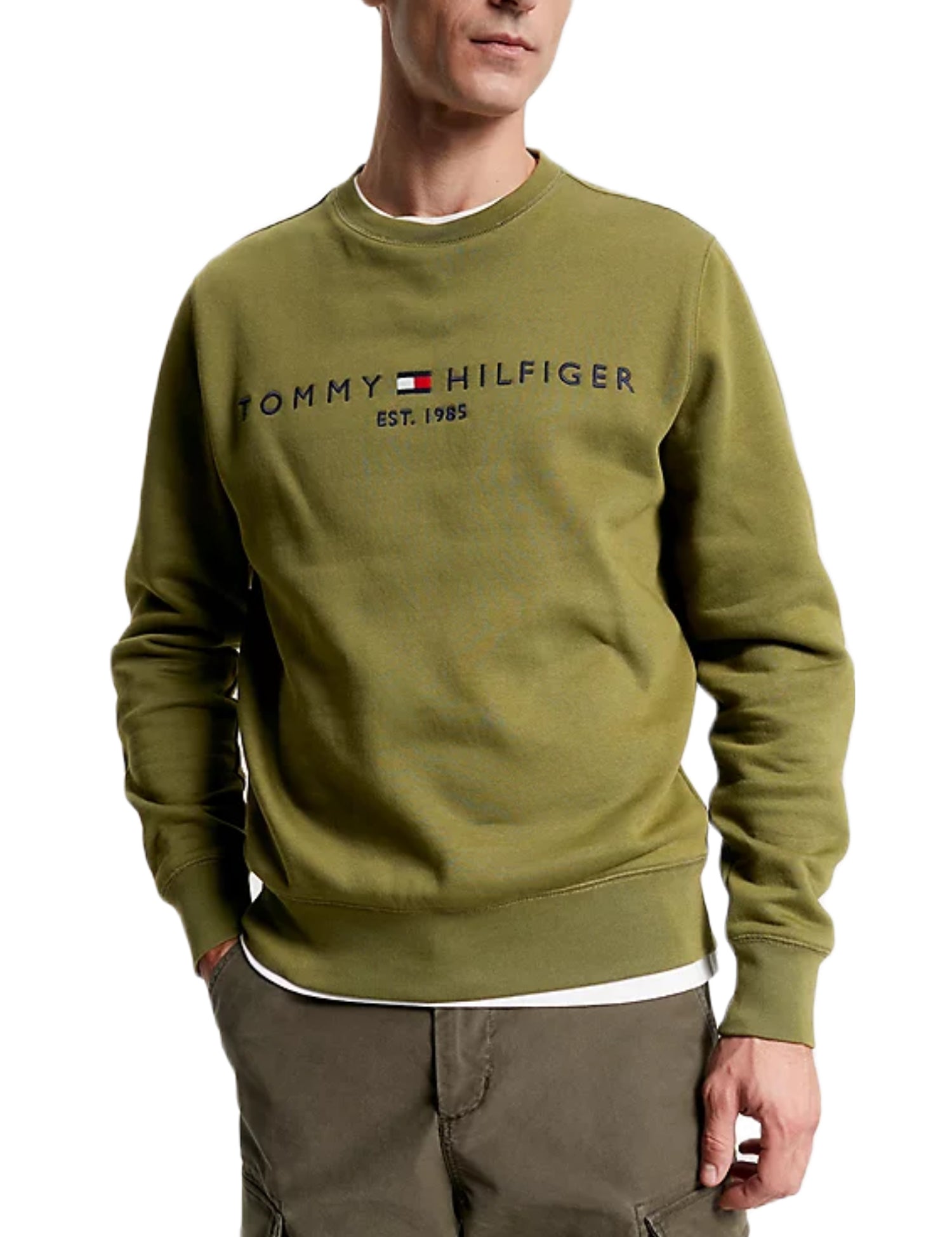 Felpe Verde Tommy Hilfiger
