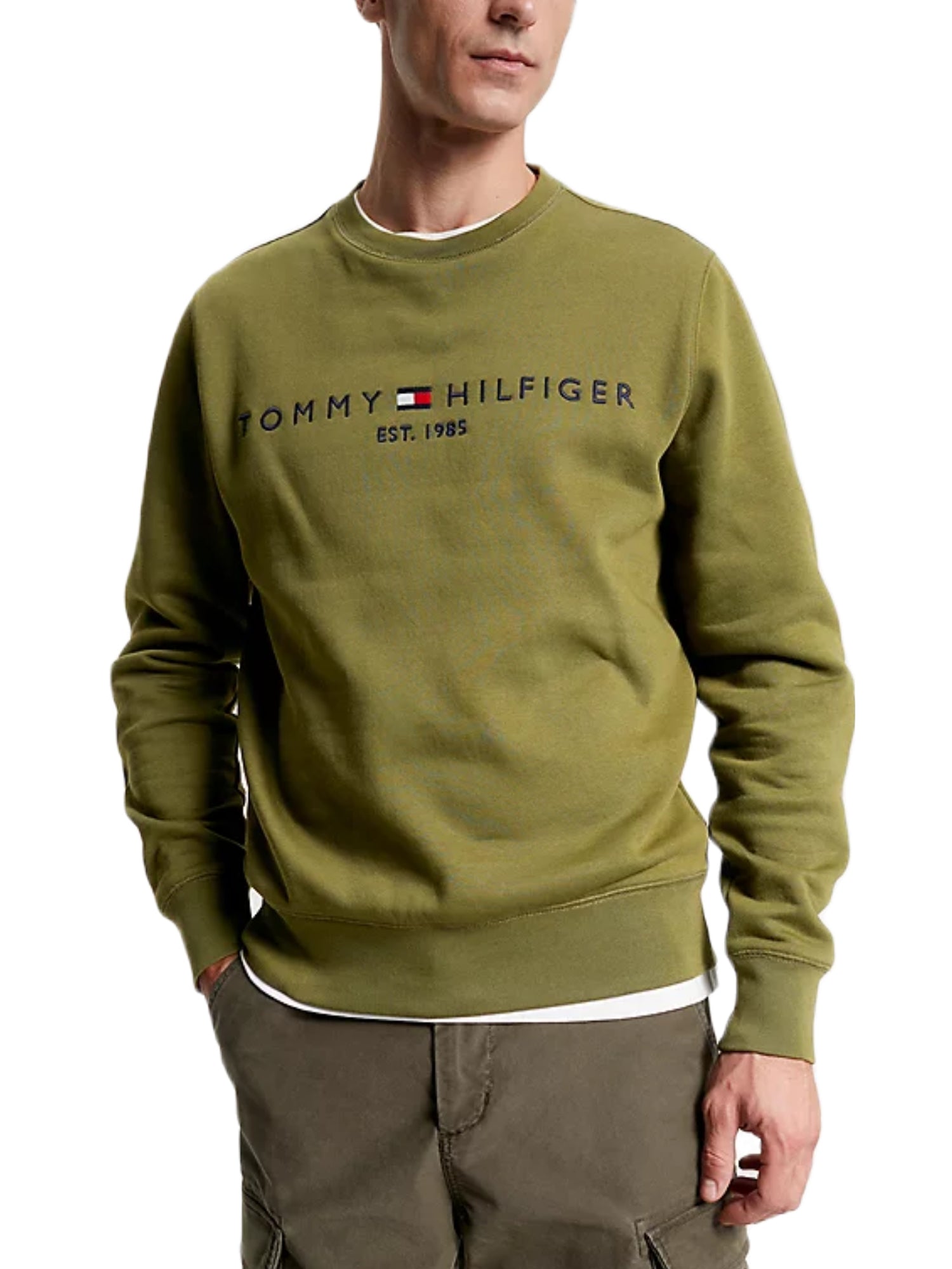 Felpe Verde Tommy Hilfiger