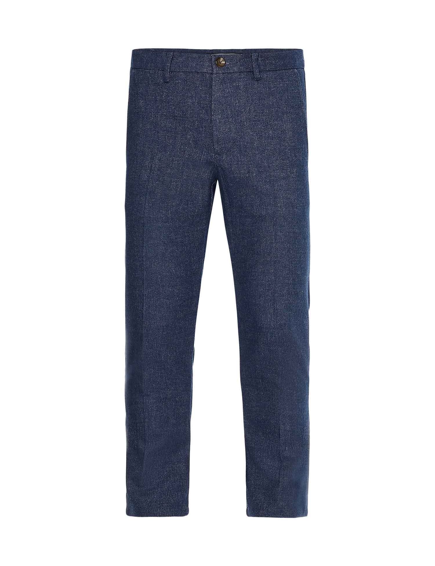 Pantaloni Blu Tommy Hilfiger
