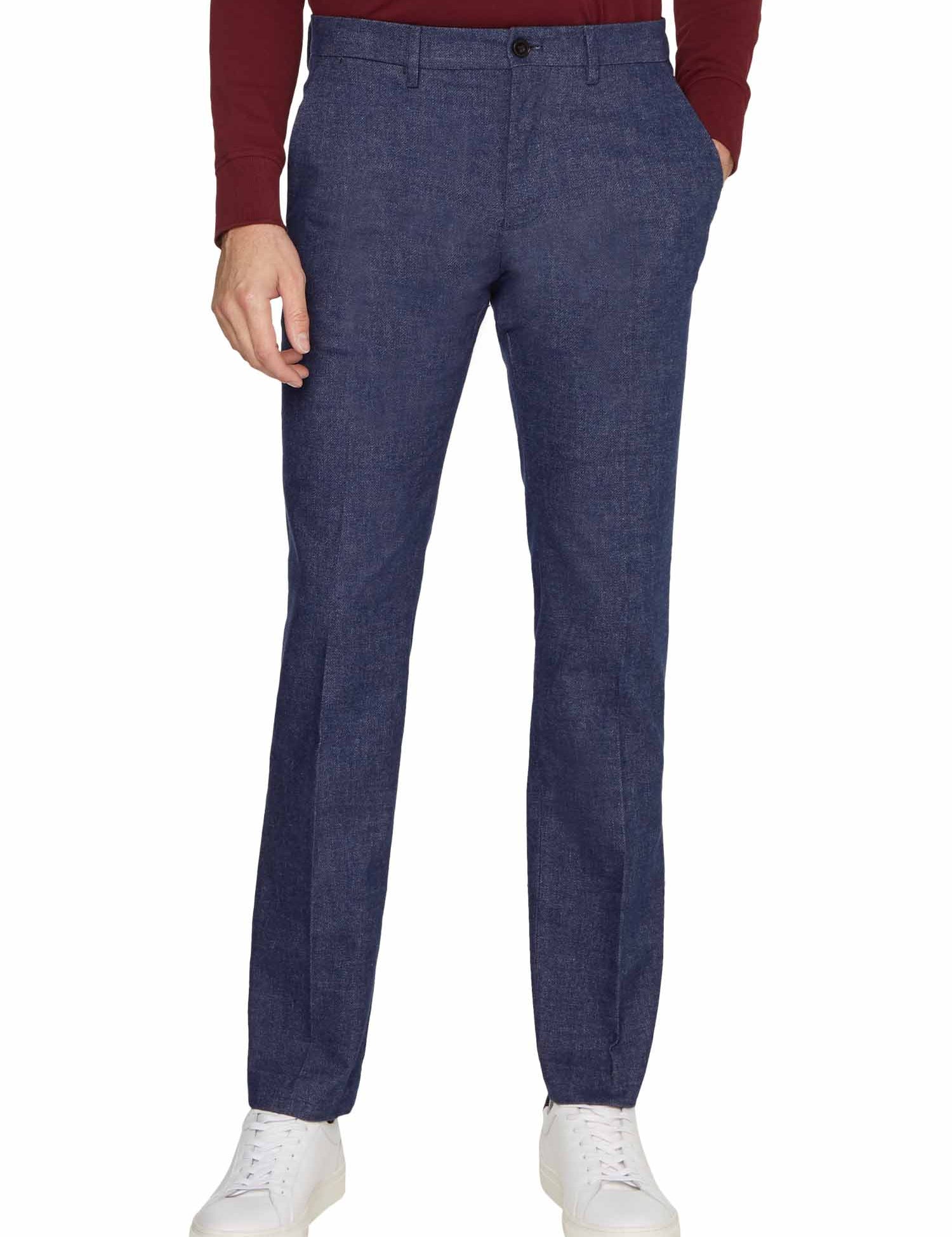Pantaloni Blu Tommy Hilfiger