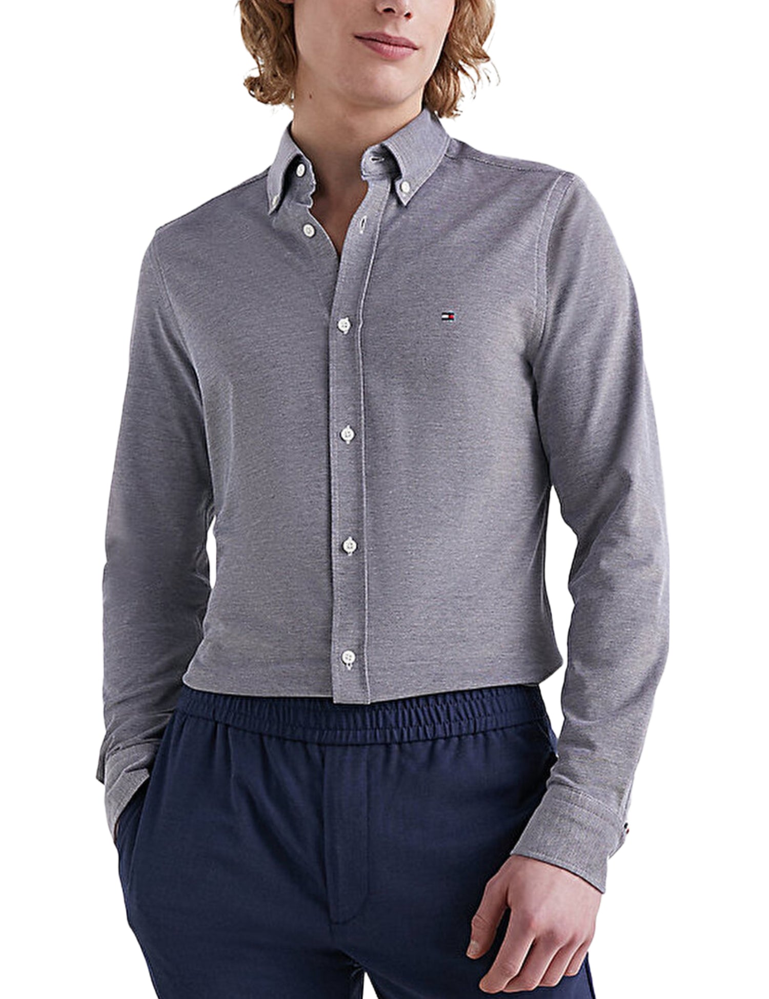 Camicie Blu Tommy Hilfiger