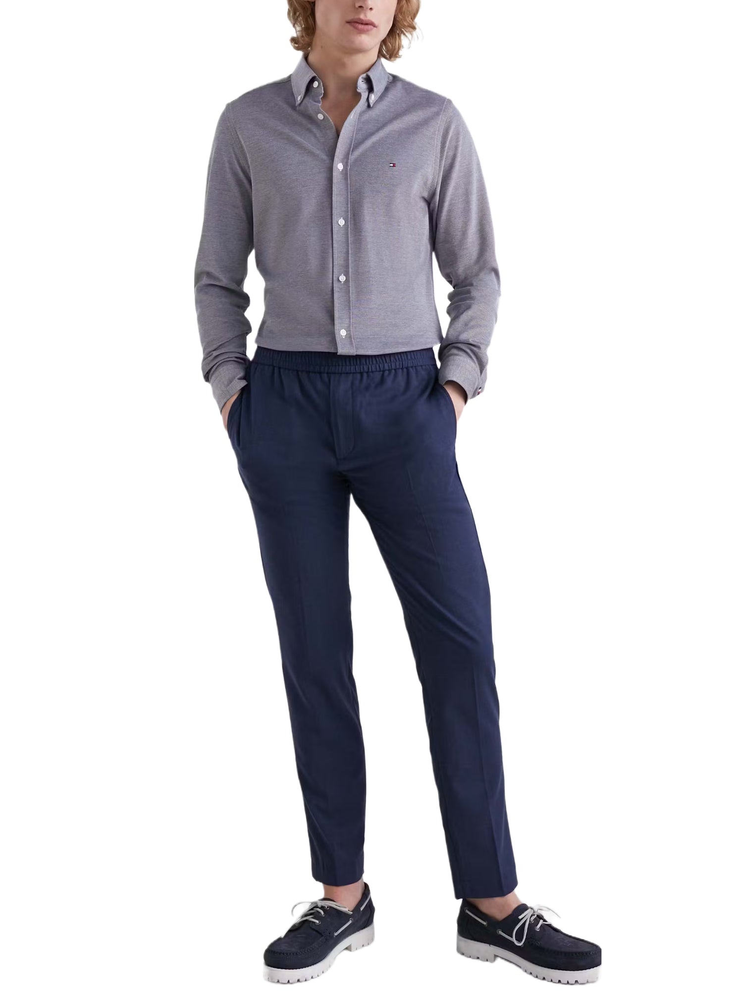 Camicie Blu Tommy Hilfiger