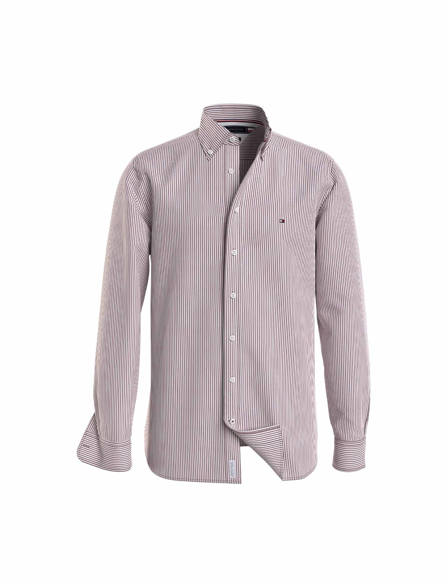 Camicie Bordeaux Tommy Hilfiger