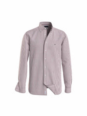Camicie Bordeaux Tommy Hilfiger