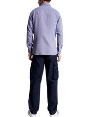 Camicie Blu Tommy Hilfiger