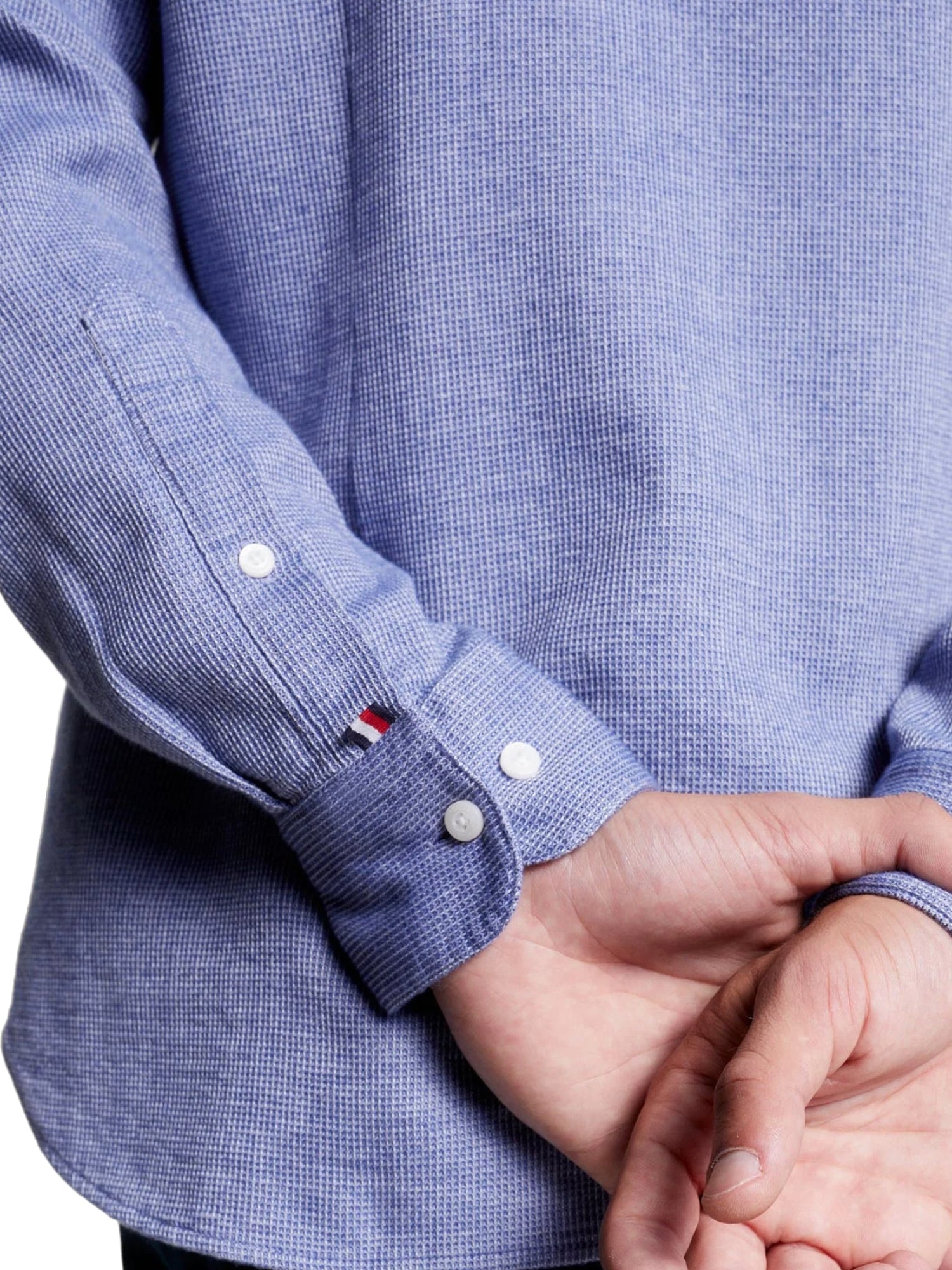 Camicie Blu Tommy Hilfiger