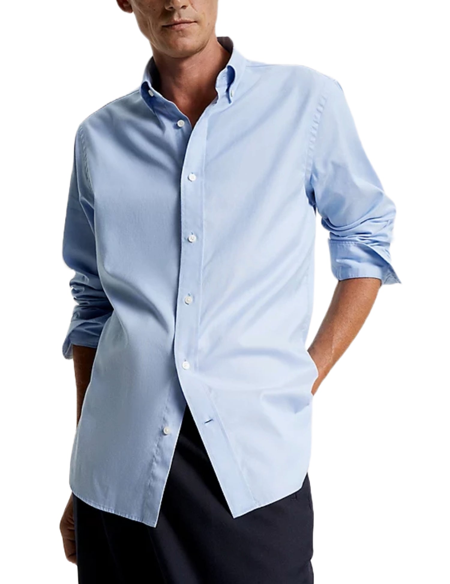 Camicie Blu Tommy Hilfiger