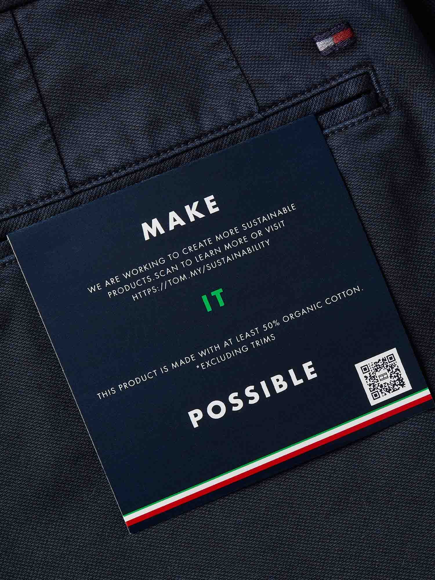 Pantaloni Blu Tommy Hilfiger