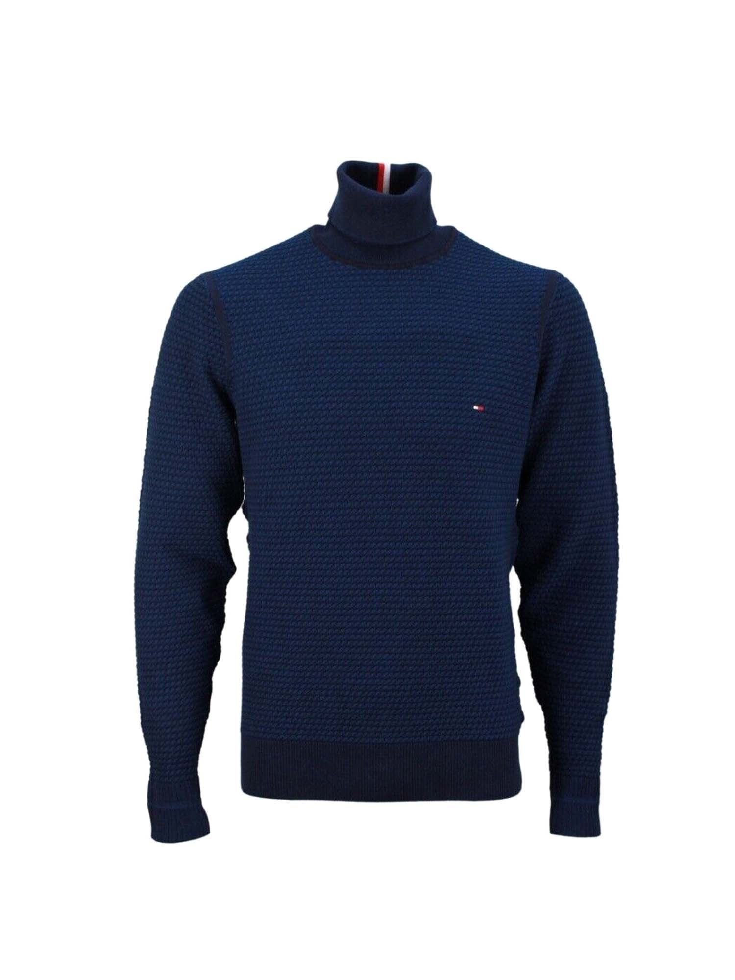 Maglie a collo alto Blu Tommy Hilfiger