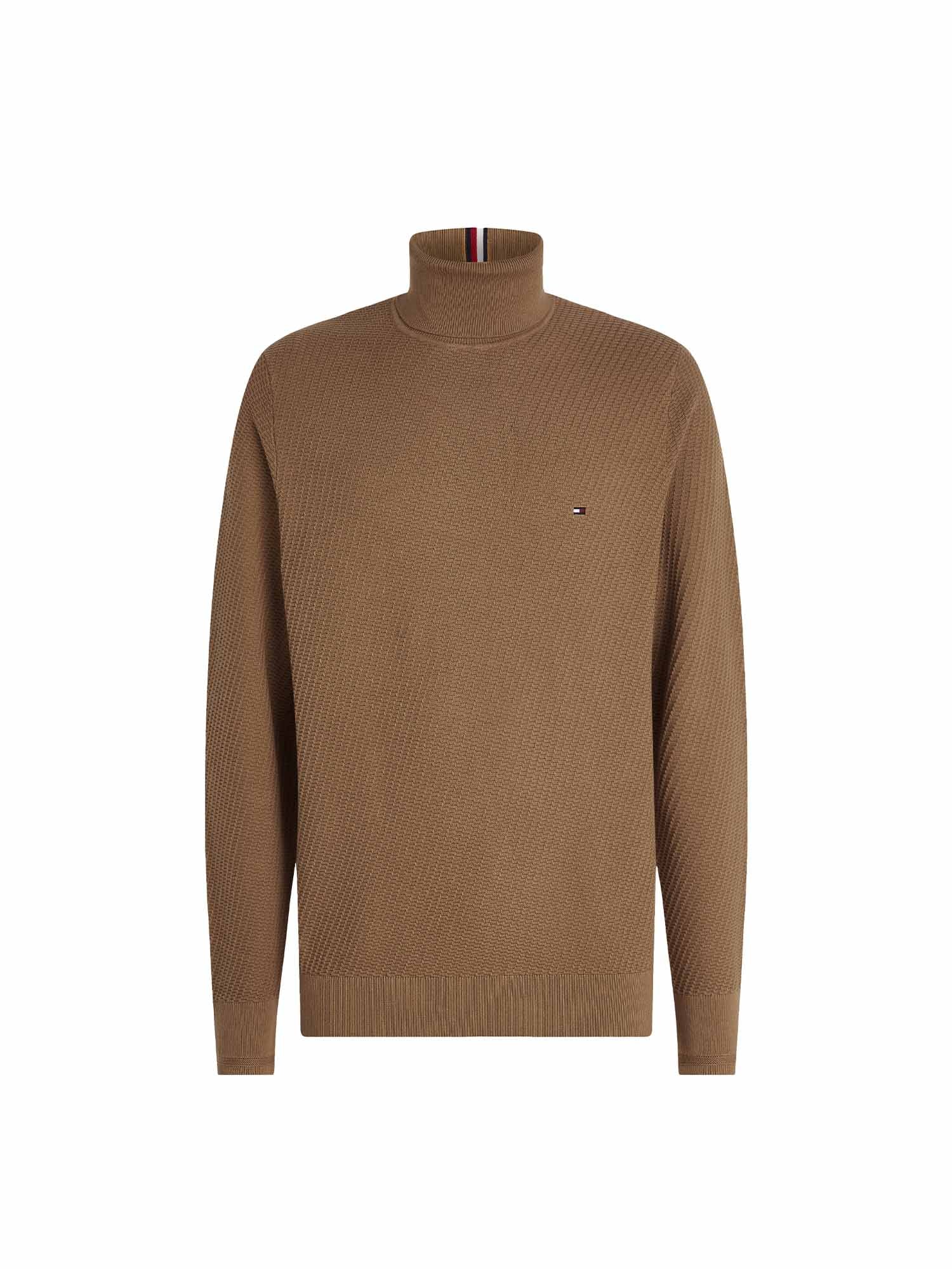 Maglie a collo alto Marrone Tommy Hilfiger