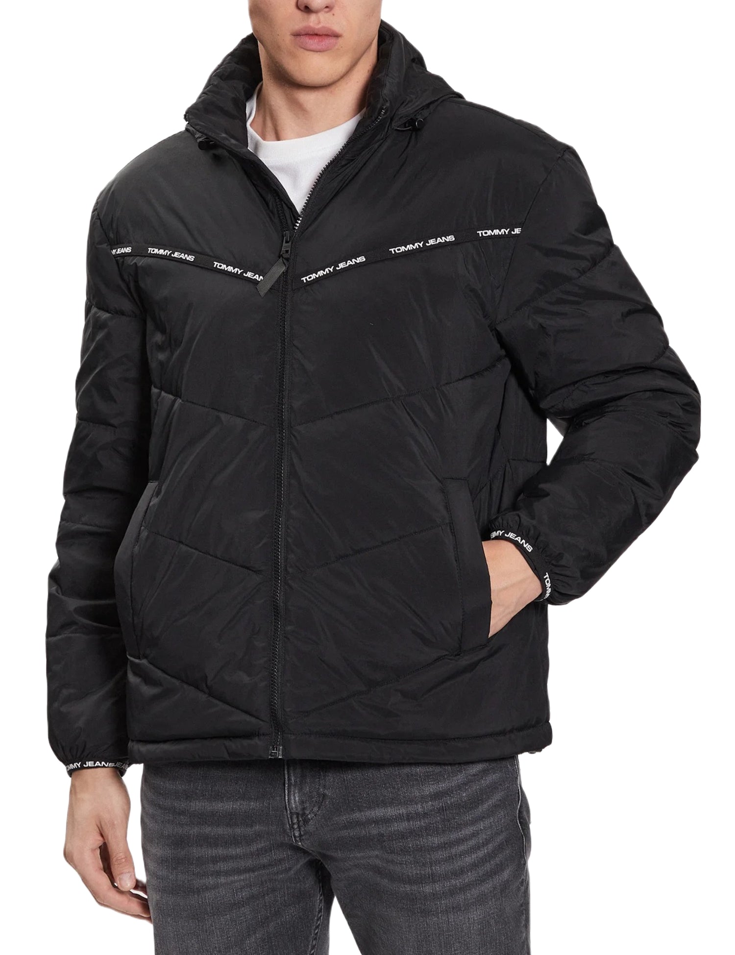 Piumini Nero Tommy Jeans