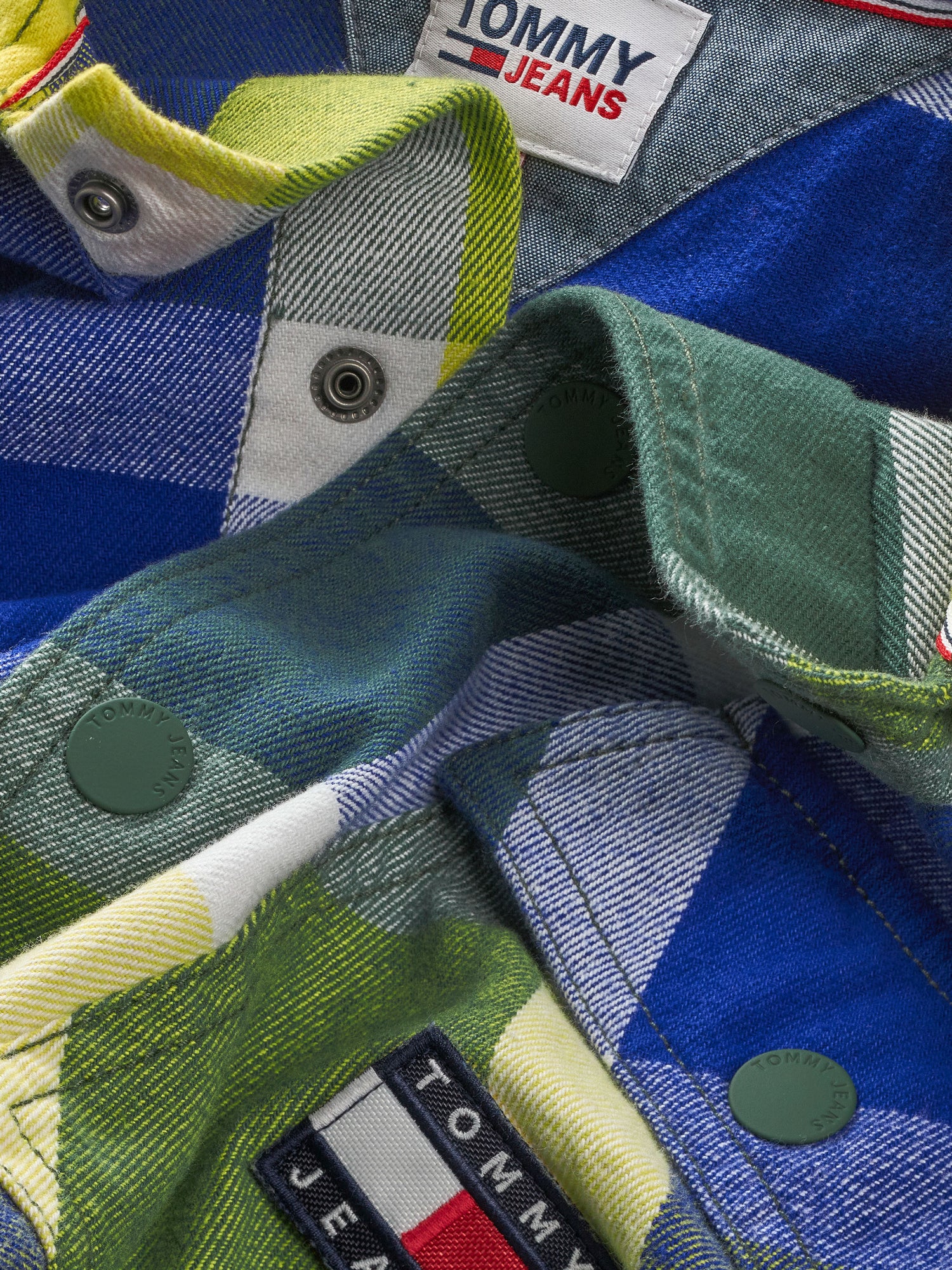 Camicie Blu Tommy Jeans