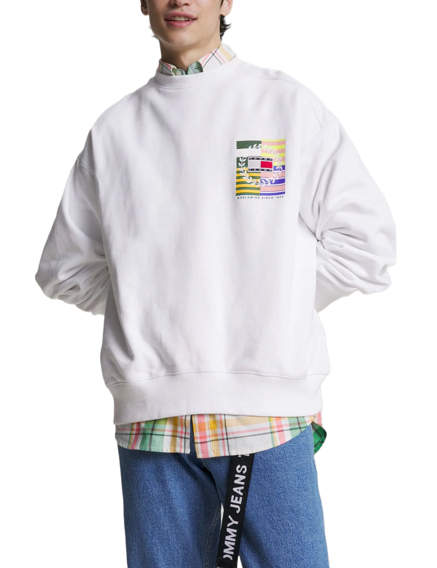 Felpe Bianco Tommy Jeans