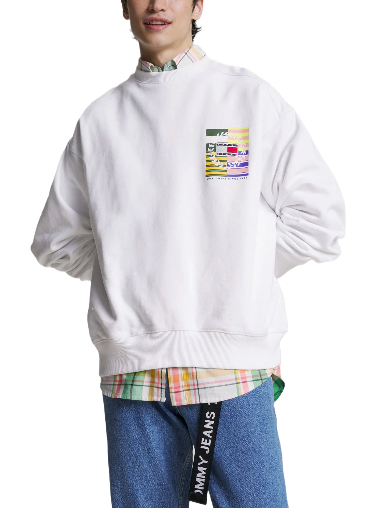 Felpe Bianco Tommy Jeans