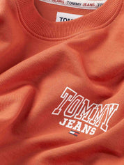 Felpe Arancio Tommy Jeans