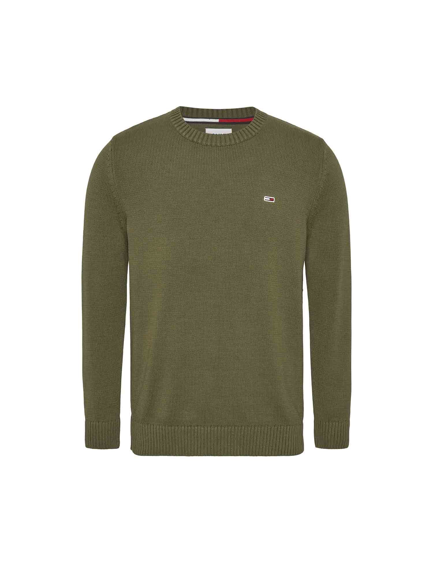 Maglioncini Verde Militare Tommy Jeans
