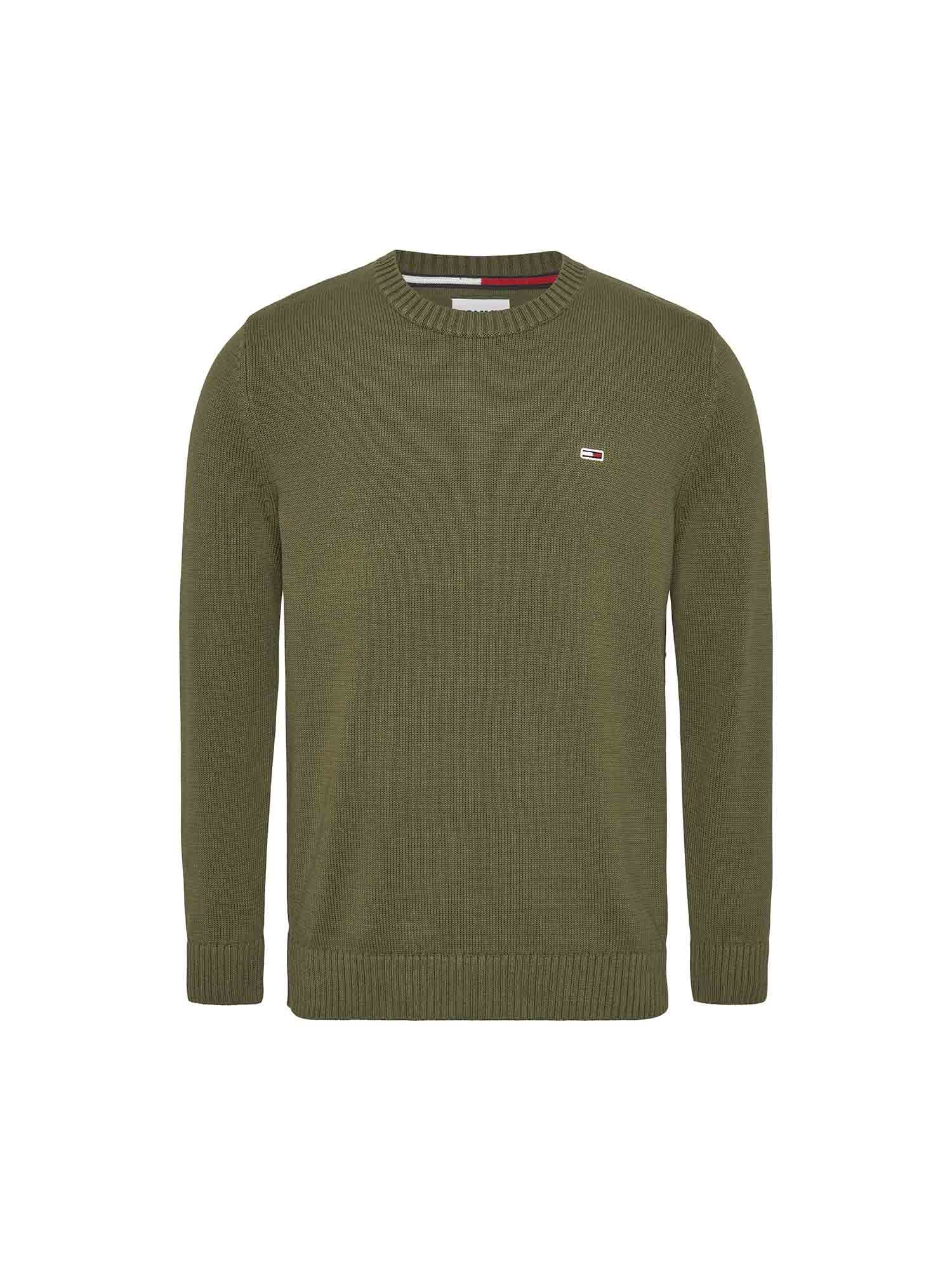 Maglioncini Verde Militare Tommy Jeans