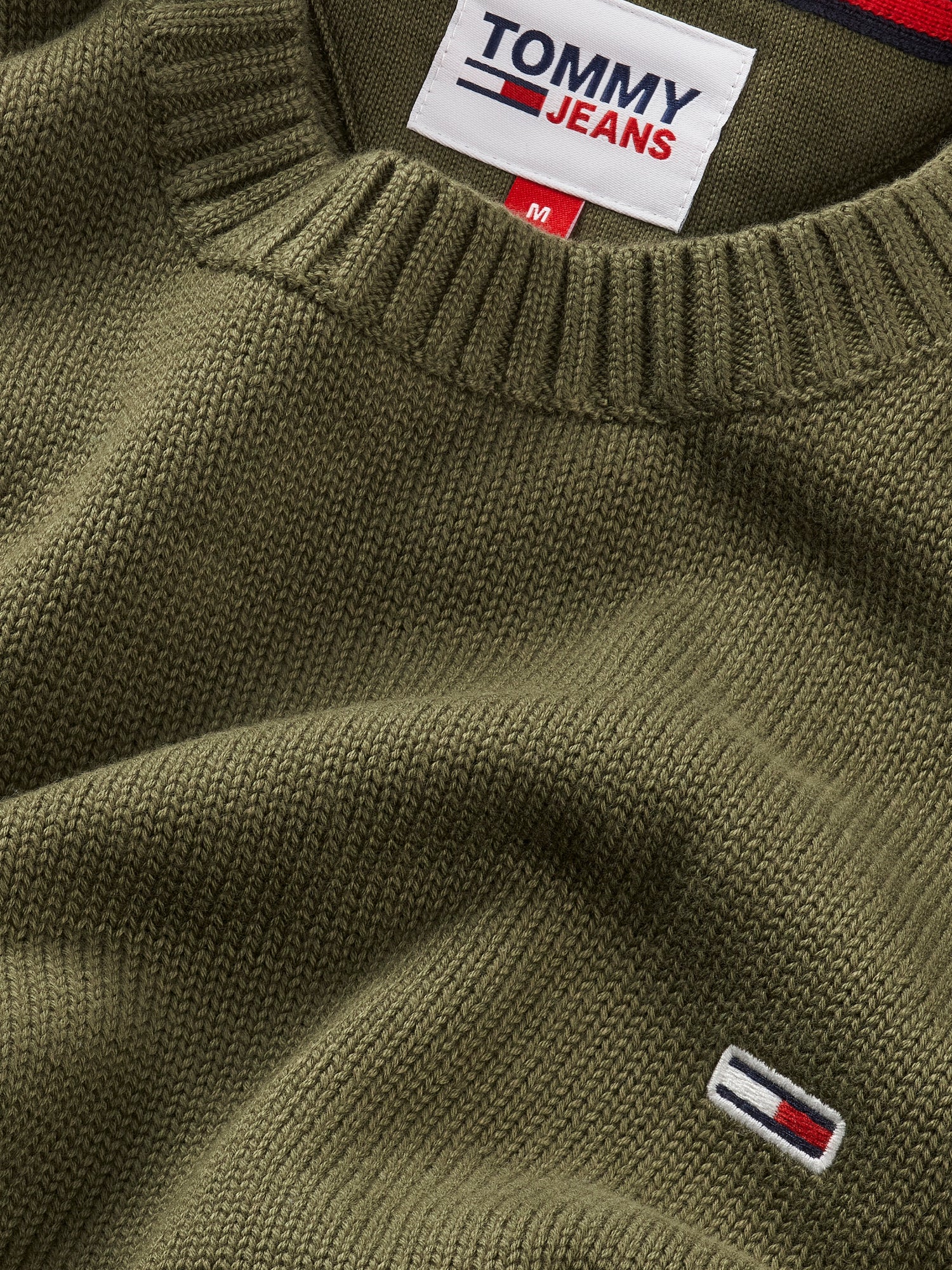 Maglioncini Verde Militare Tommy Jeans