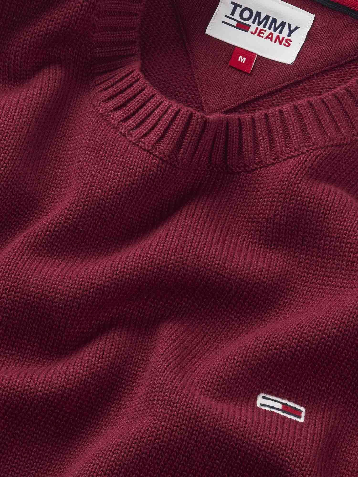 Maglioncini Bordeaux Tommy Jeans