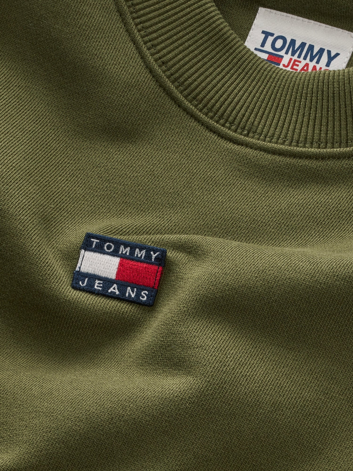 Felpe Verde Tommy Jeans