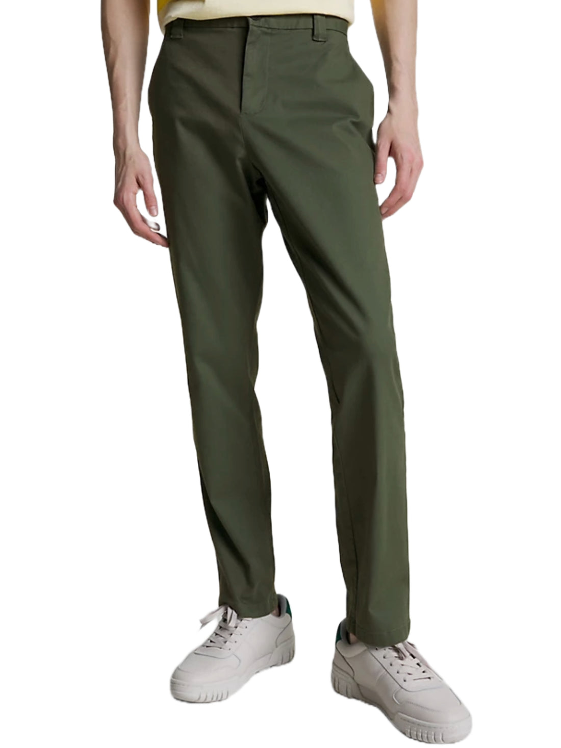 Pantaloni Verde Tommy Jeans