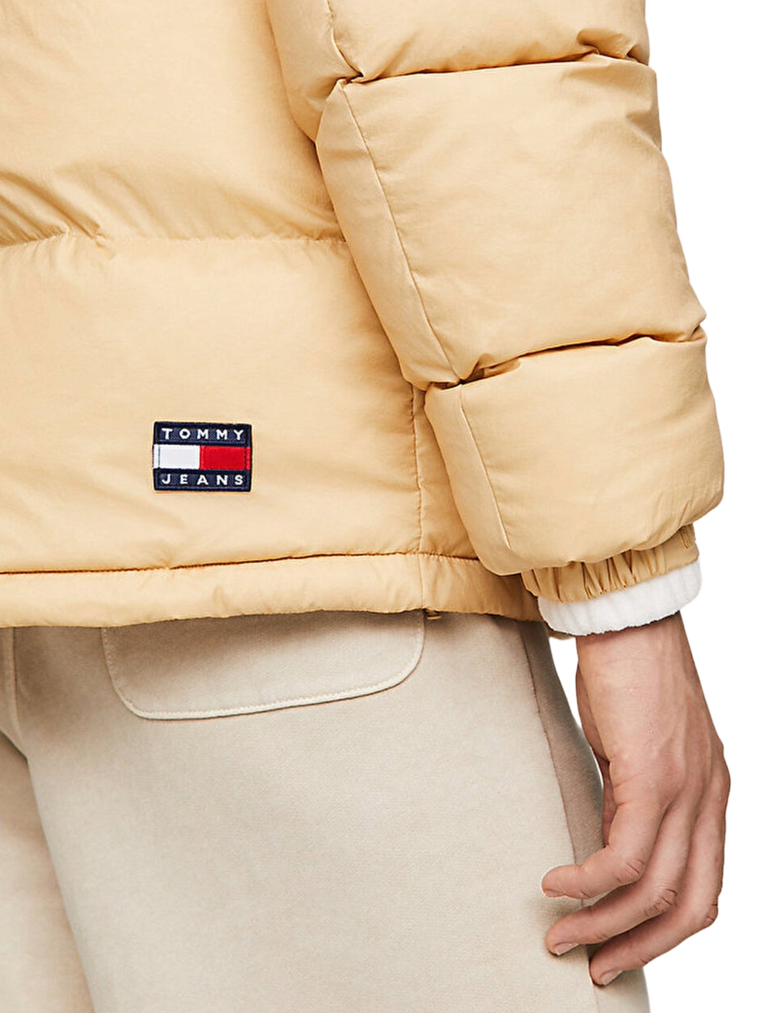Piumini Beige Tommy Jeans