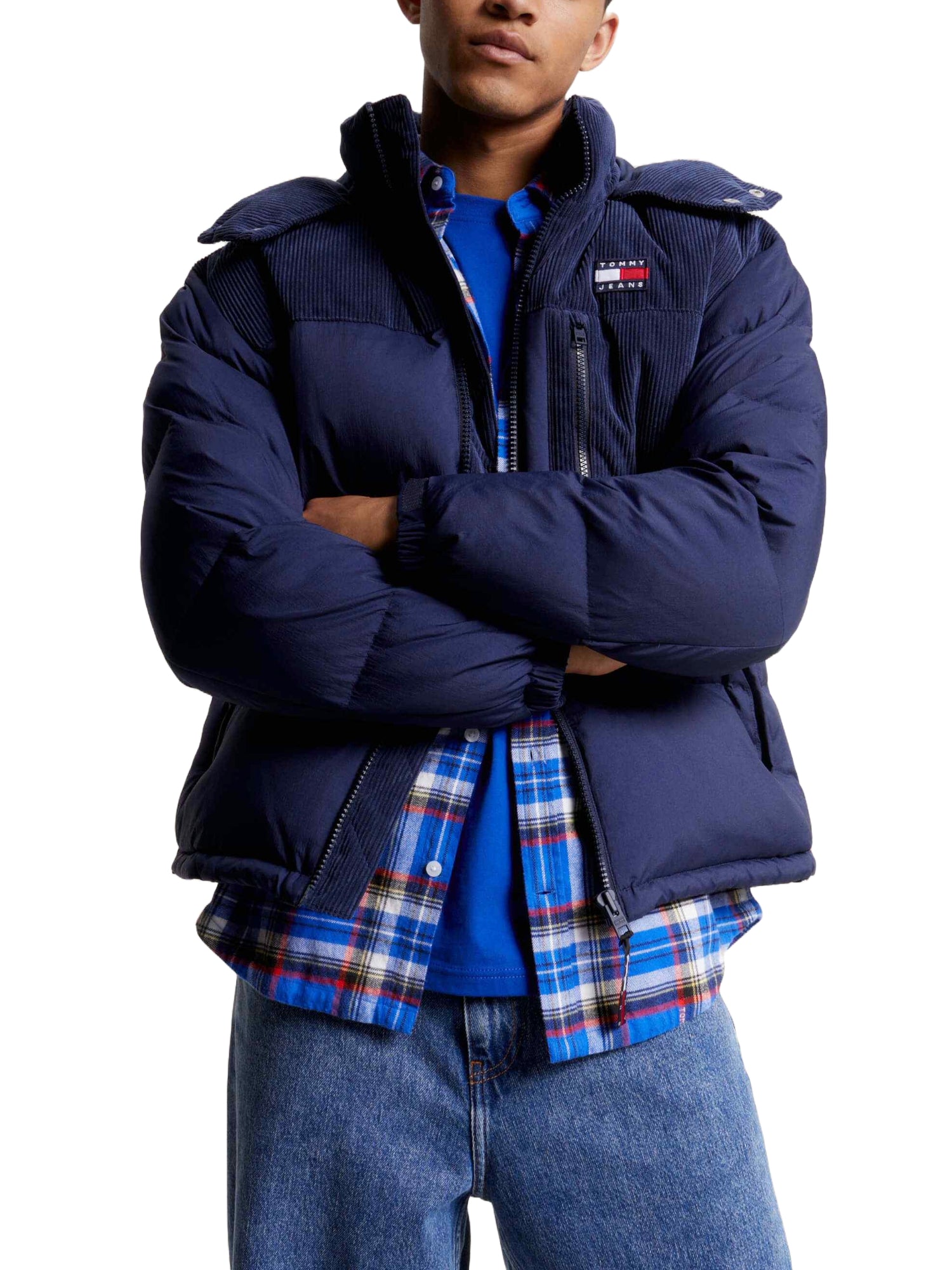 Piumini Blu Tommy Jeans