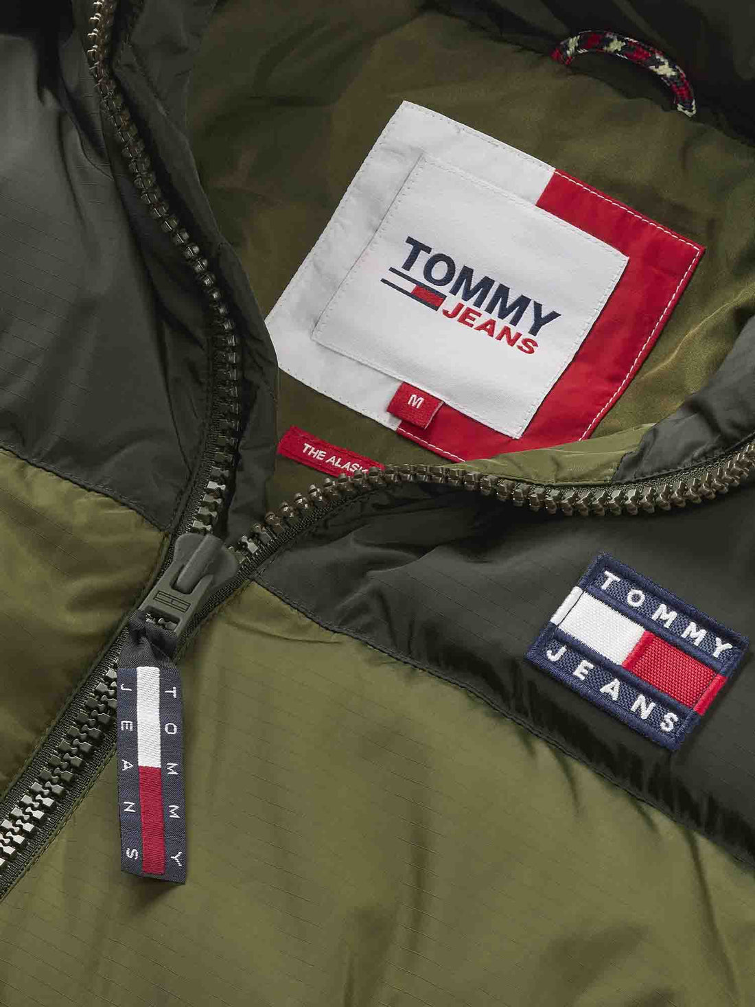 Piumini Verde Tommy Jeans