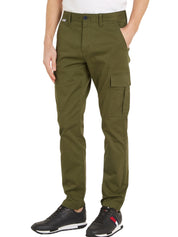 Pantaloni Verde Tommy Jeans