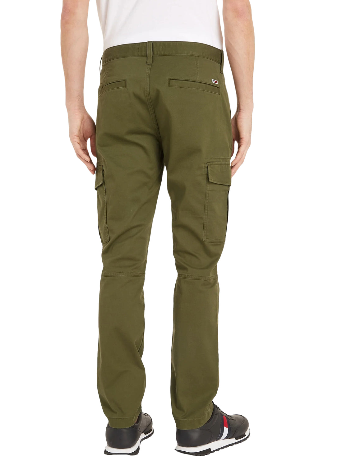 Pantaloni Verde Tommy Jeans