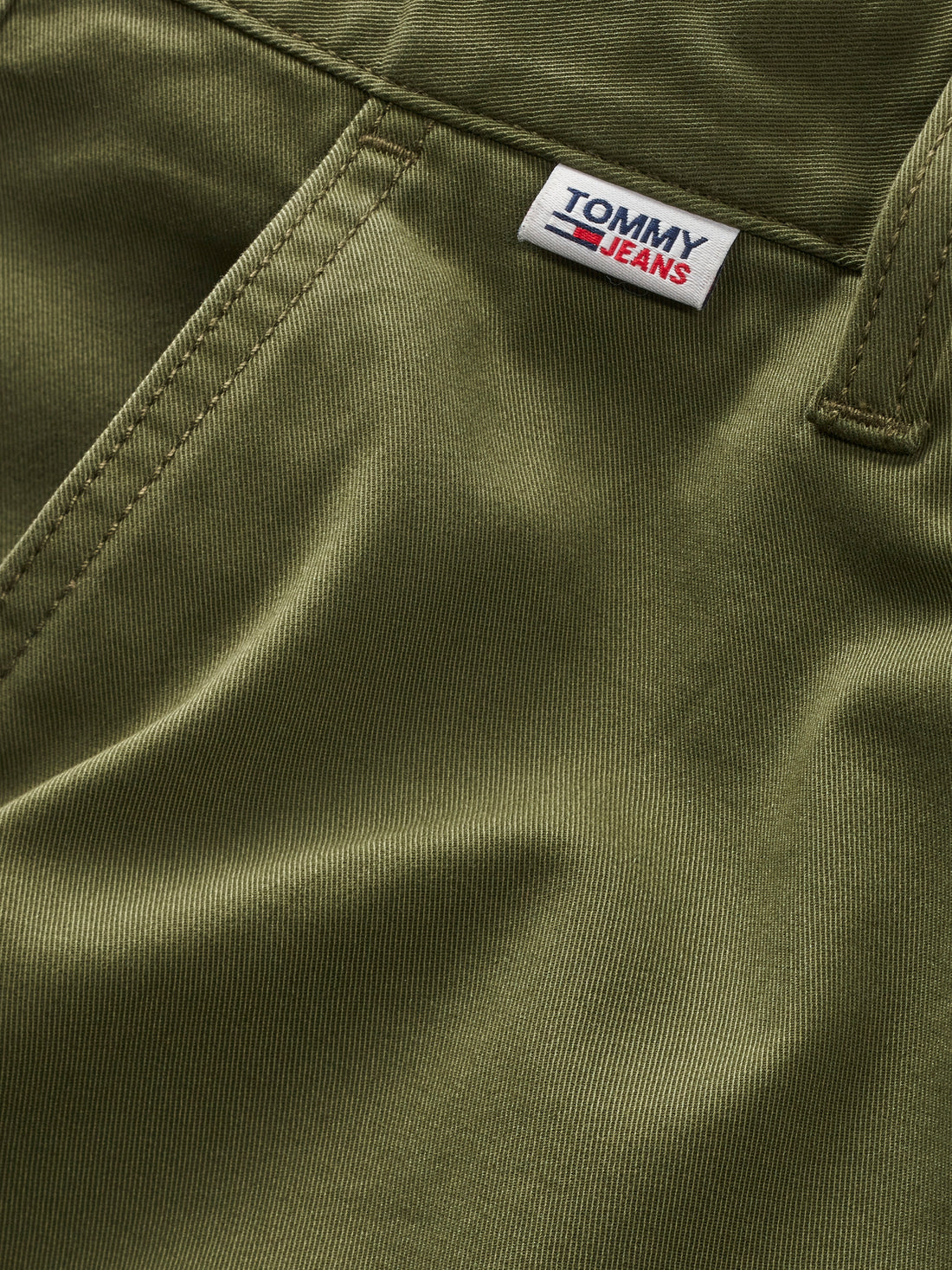 Pantaloni Verde Tommy Jeans