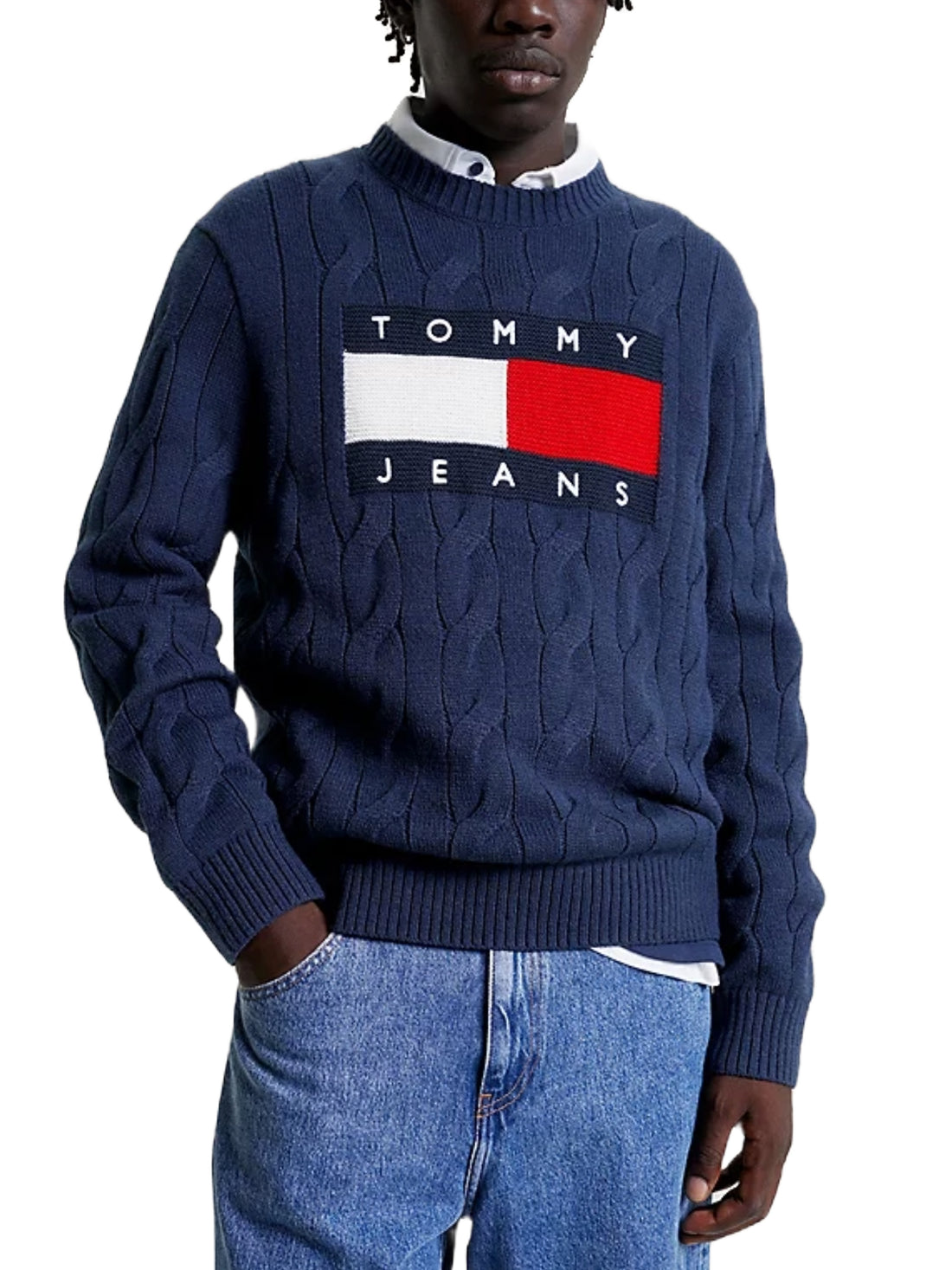 Maglioni Blu Tommy Jeans