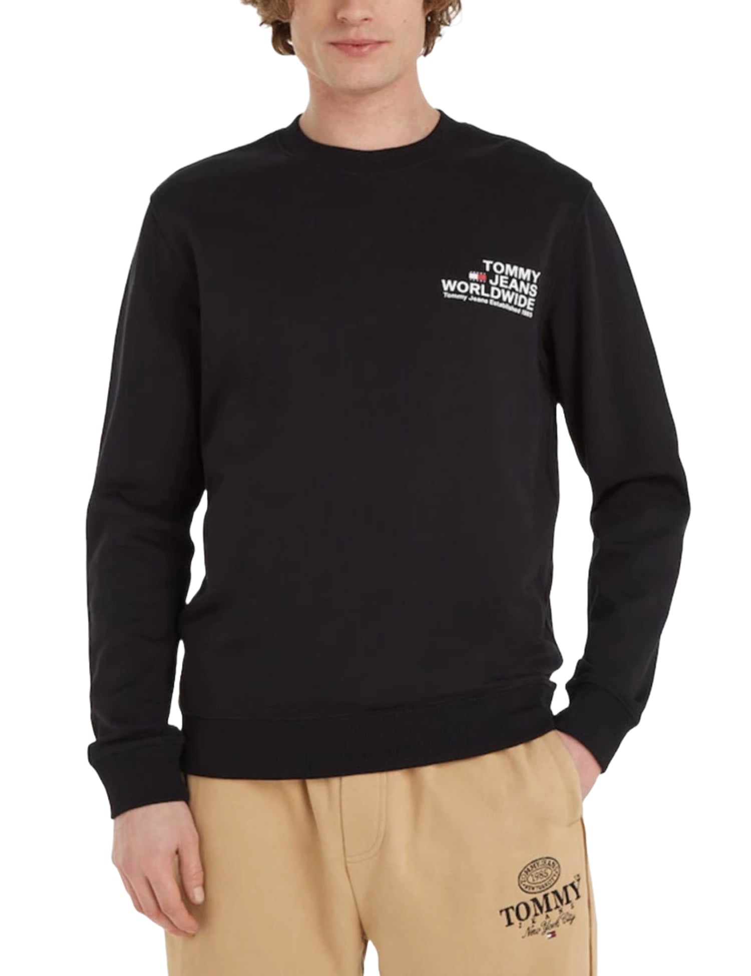 Felpe Nero Tommy Jeans