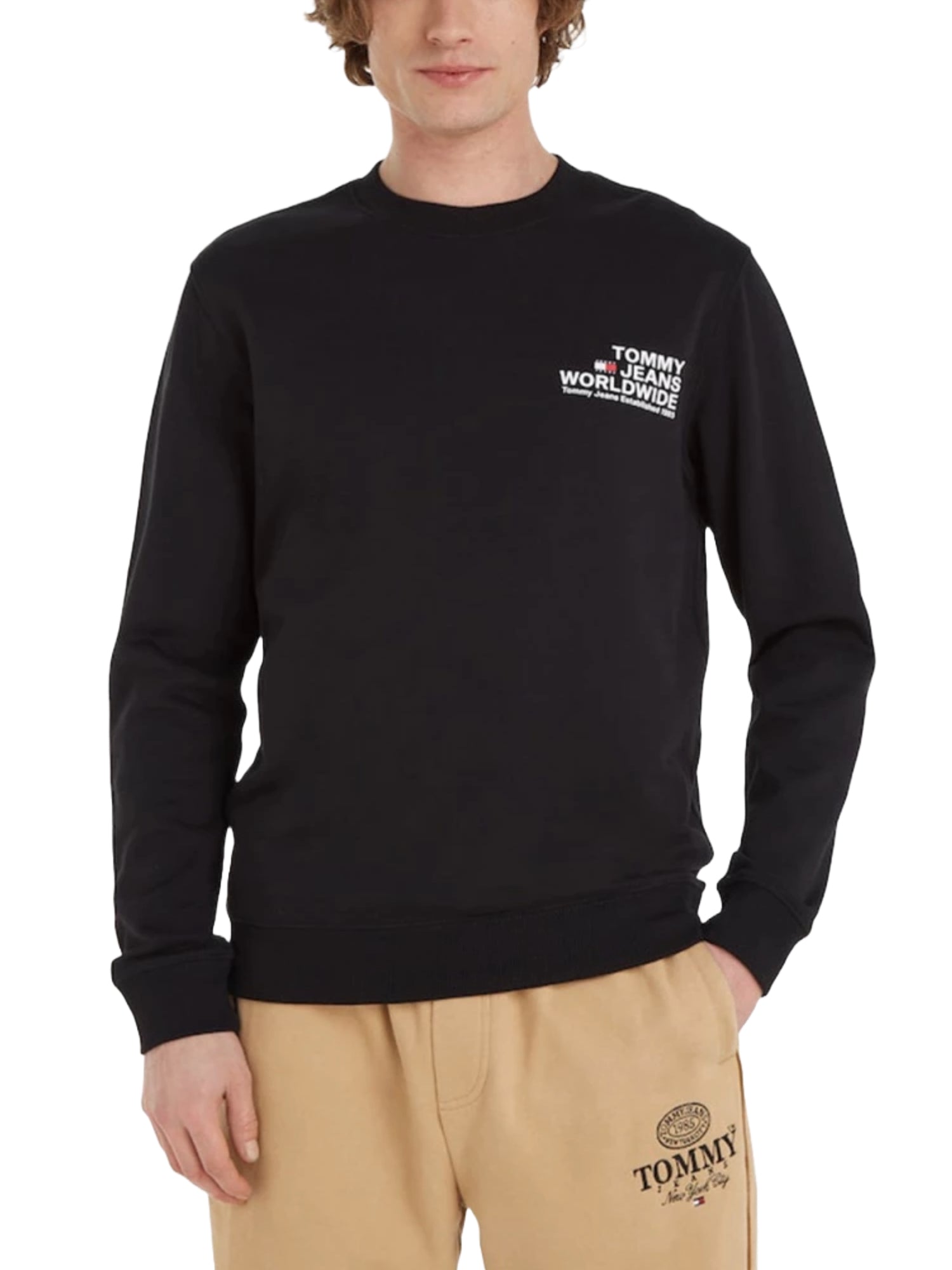 Felpe Nero Tommy Jeans