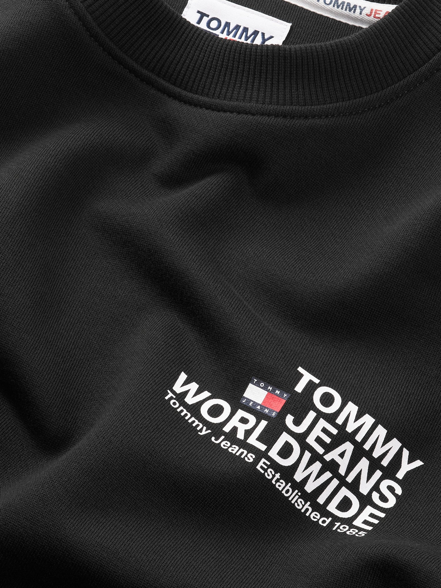 Felpe Nero Tommy Jeans