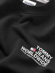 Felpe Nero Tommy Jeans